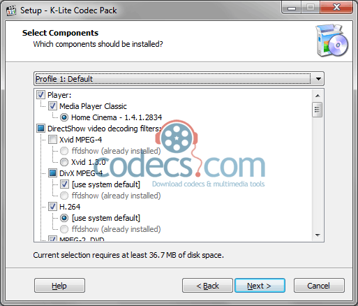 Free download codec pack for windows xp
